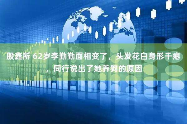 股鑫所 62岁李勤勤面相变了，头发花白身形干瘪，同行说出了她养狗的原因