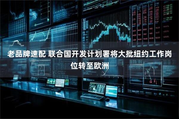 老品牌速配 联合国开发计划署将大批纽约工作岗位转至欧洲